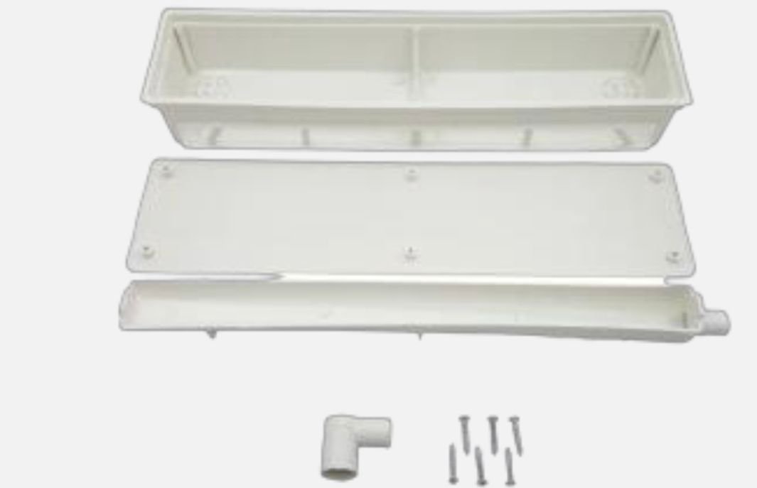 CAJA DE PREINSTALACION DE AIRE SPLIT PVC